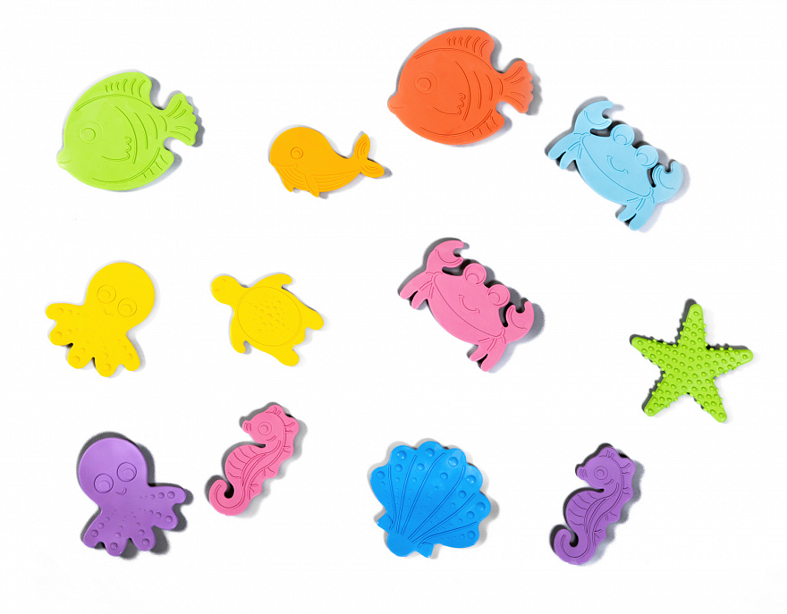 Российский ковер из резины «UNDERWATER WORLD» мини-коврики-1