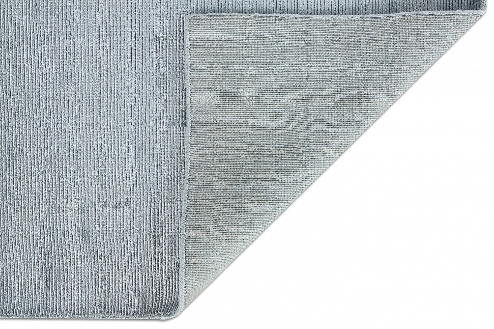 Индийский ковер из шерсти и арт-шёлка «MURUGAN» PLAIN-BLU-BH10/D052 5