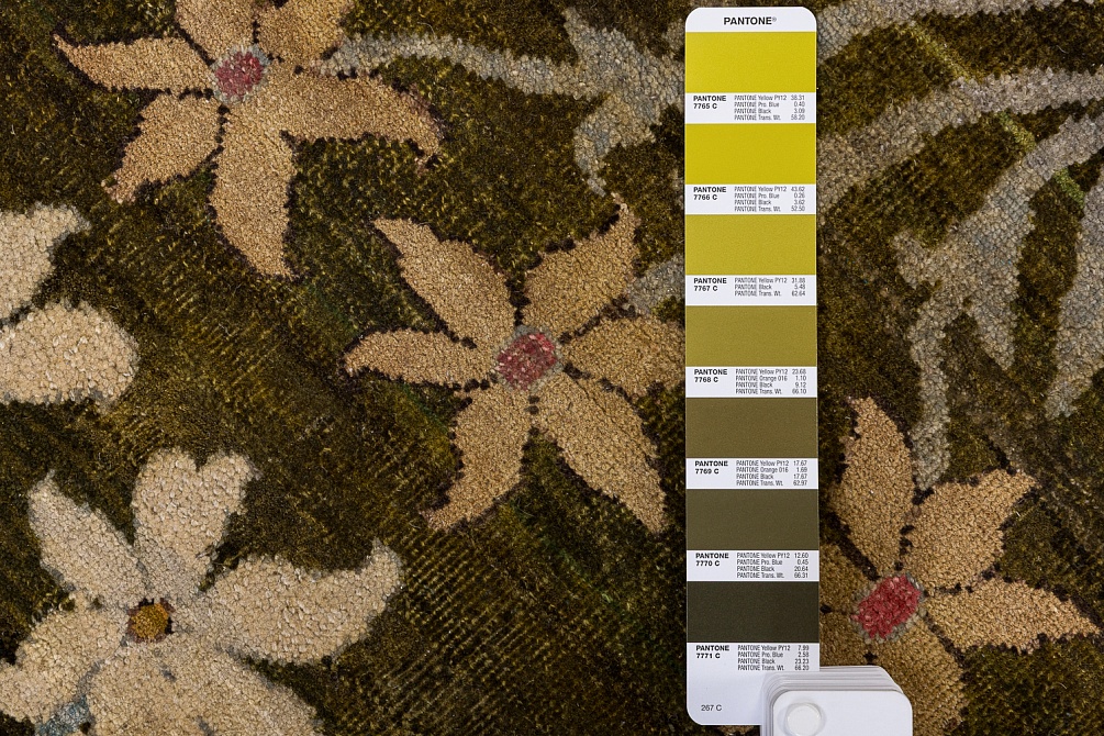 Индийский ковер из шерсти «ZIEGLER VINTAGE» AC228-GREEN(265x312)