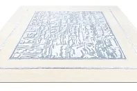 Индийский ковер из шерсти и арт-шёлка «Art de Vivre by DETALI» design Elena Lushkina «RELIEF-1» 2