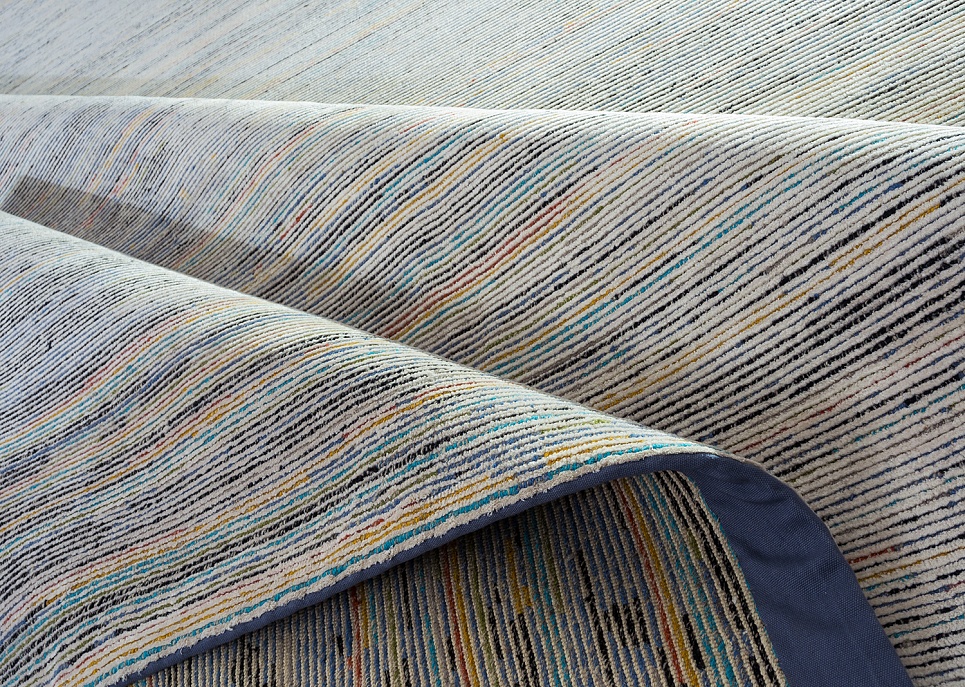 Непальский ковер из шерсти и шёлка «REVERS» C3299-P15