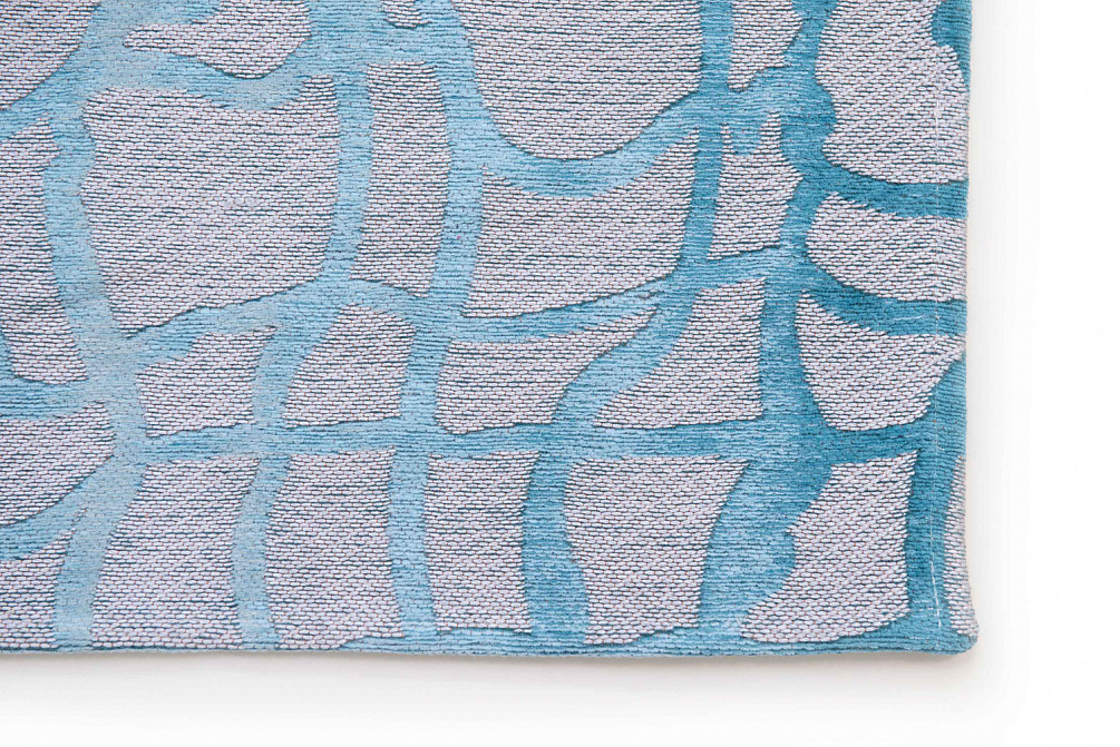Бельгийский ковёр из полиэфирного шёлка «MAD MEN» 9203-BLUE-MARINE