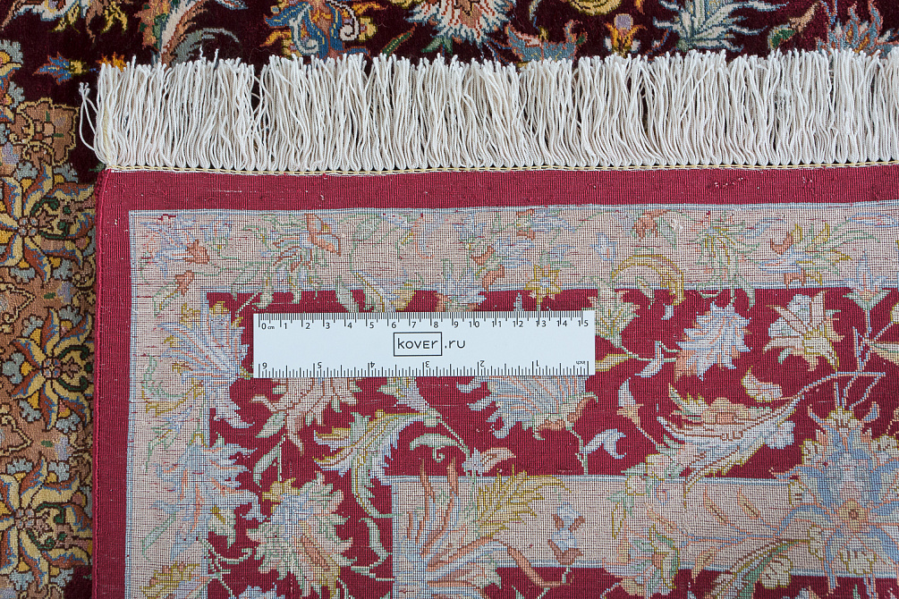 Иранский ковёр из шёлка «QOM» 12-399-IR