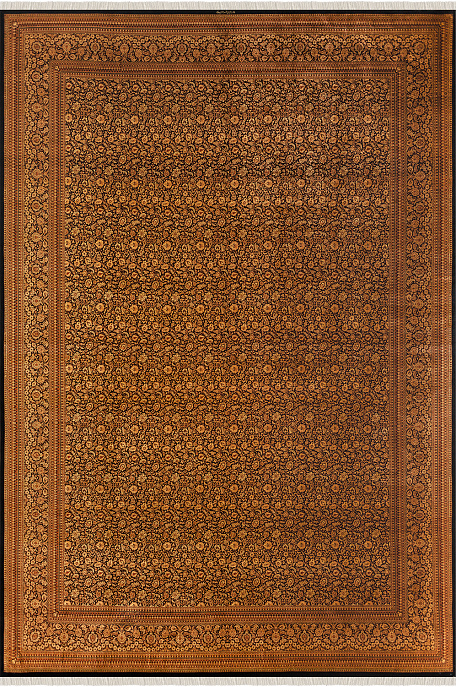 Иранский ковер из шёлка «QOM» 9-581-Mohammadi-IR