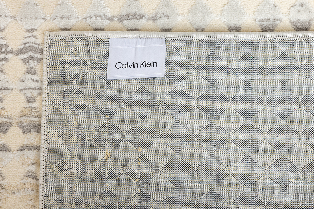 Турецкий ковер из полипропилена и полиэстера «CALVIN KLEIN RUSH» CK958-IVMTC