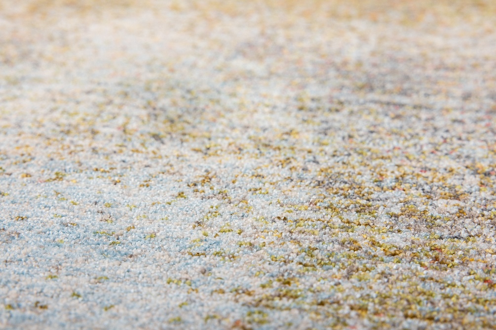 Турецкий ковер из полиэфирного шёлка «MYSTIC» 1146A-GREY-BLUE(Runner)