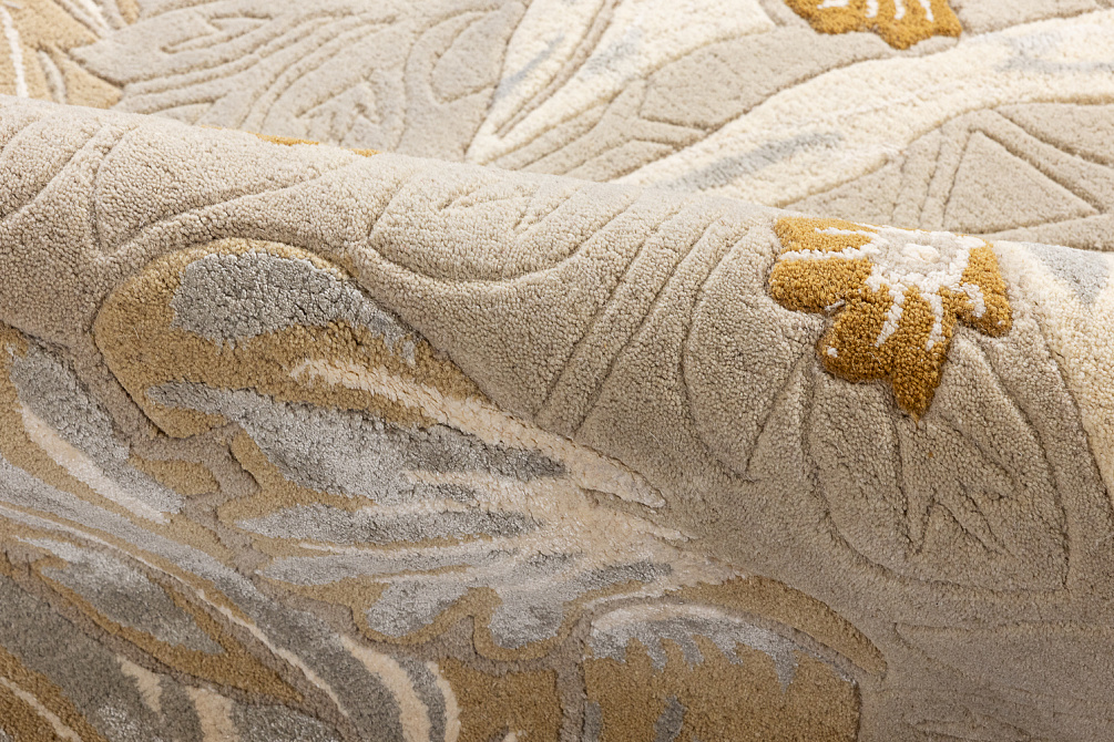 Индийский ковёр из шерсти «MORRIS & CO» Pure Pimpernel Linen 028701