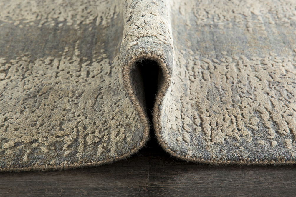 Индийский ковёр из шёлка и шерсти «WEST HOLLYWOOD» EMERALD -PJ2619