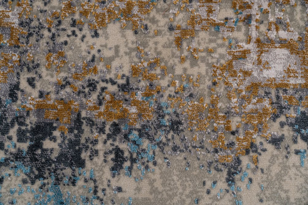 Турецкий ковёр из эвкалиптового шёлка и акрила «OLIMPOS» 9029B-B.L.GRY-B.O.GRY