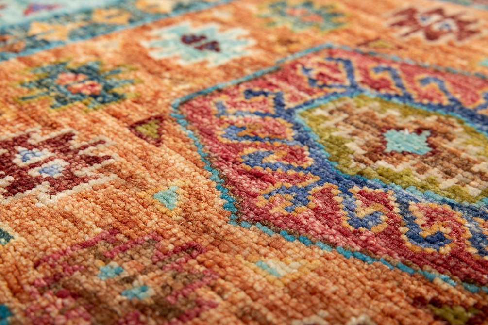 Пакистанский ковер из шерсти «SHAWL KANDI» MULTY-MULTY(168x237)