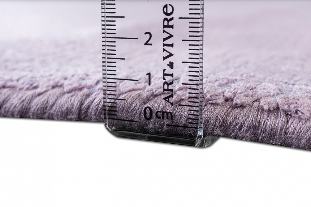 Индийский ковер из шерсти и арт-шёлка «MURUGAN» PLAIN-EM07/E085