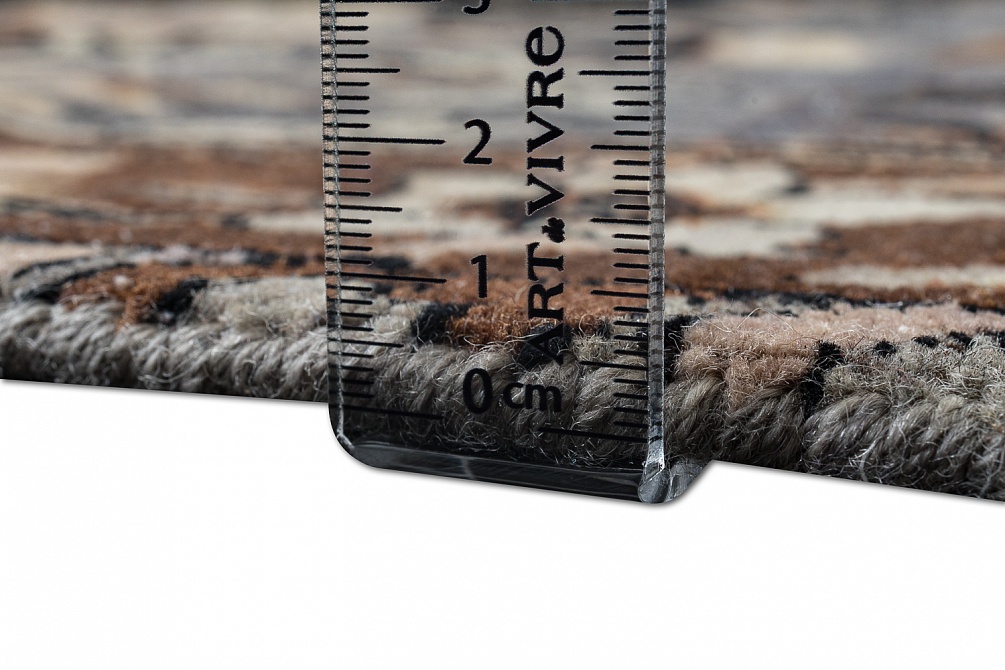 Индийский ковер из шерсти «ZIEGLER VINTAGE» AC228-GREY-BRN(237x294)