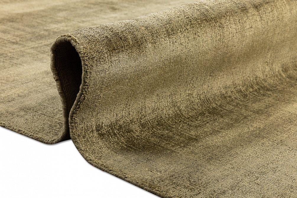 Индийский ковер из арт-шёлка и хлопка «CROSS SPEСIAL» B064-TOBACCO 9