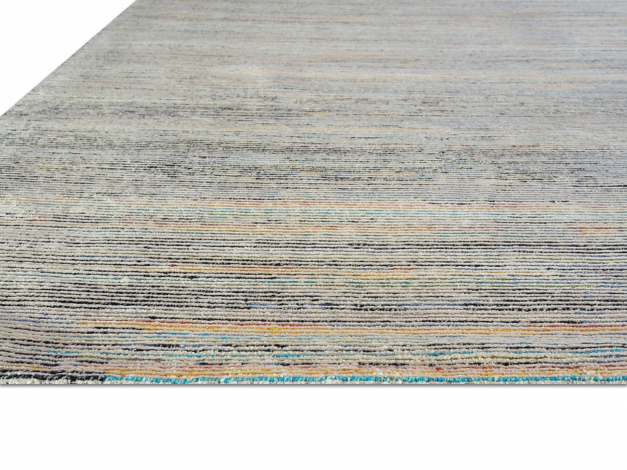 Непальский ковер из шерсти и шёлка «REVERS» C3299-P15