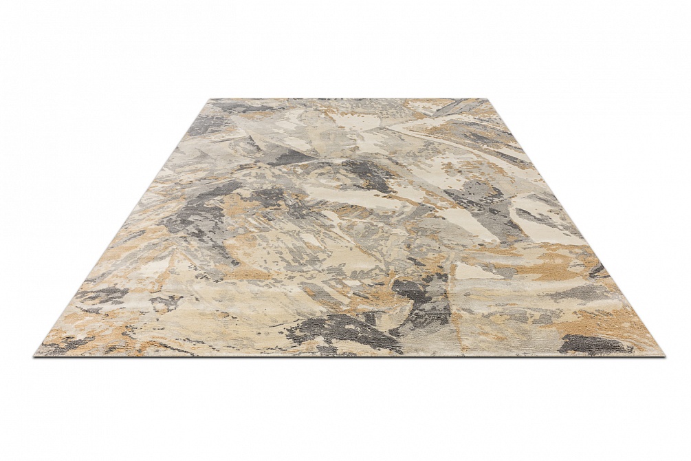 Индийский ковер из арт-шёлка и шерсти «MIST SPECIAL» 2023165-SEAL