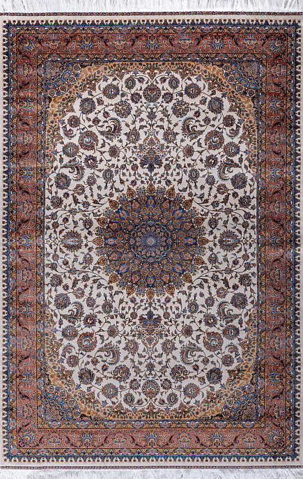 Иранский ковер из шёлка и модала «QUM PERSIAN» 603-CRE