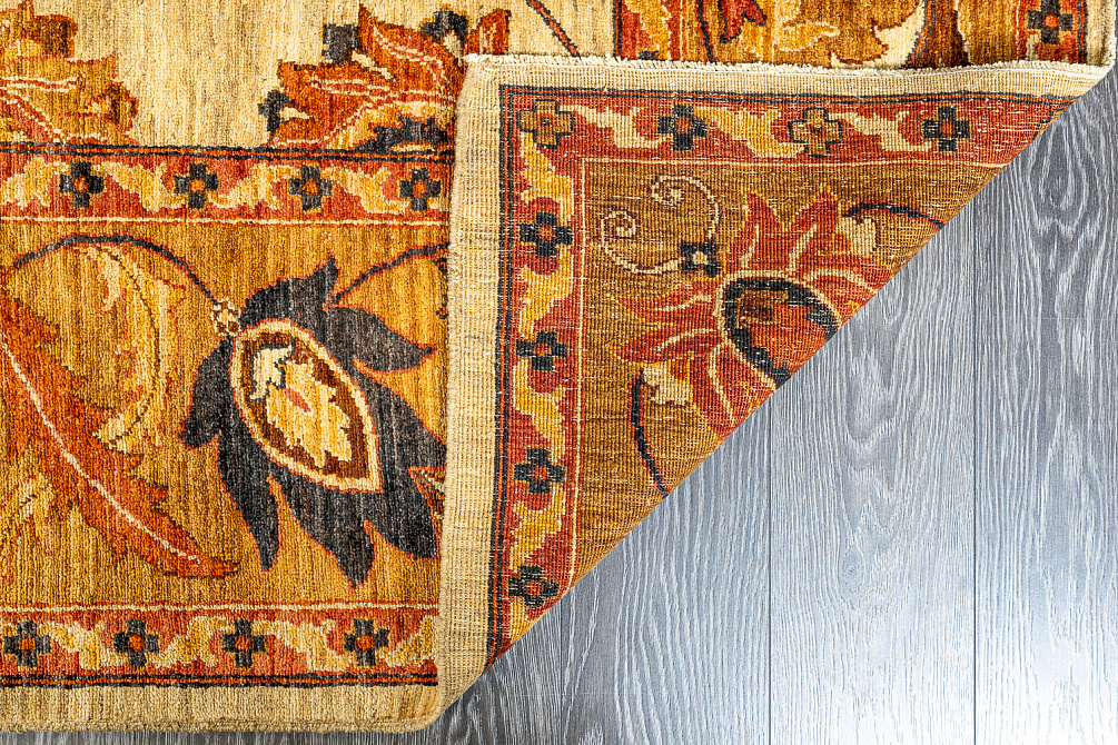 Пакистанский ковёр из шерсти «CHRISTIES» IVORY-GOLD(274X345)
