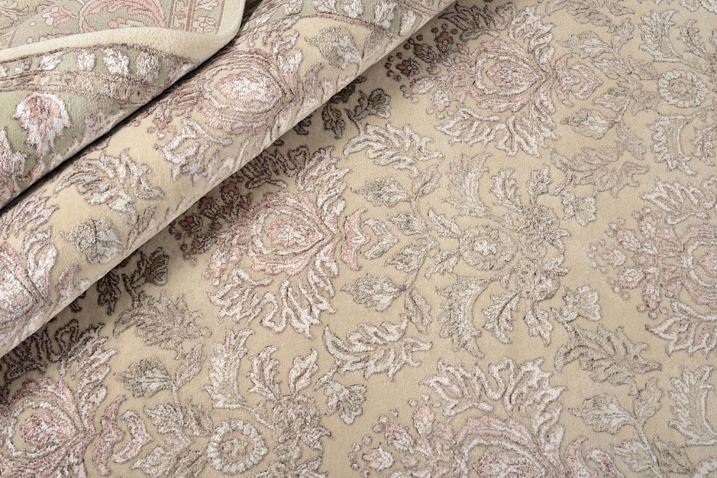 Индийский ковер из шерсти и арт-шёлка «KING OF AGRA» NO123-COLOR-2 4