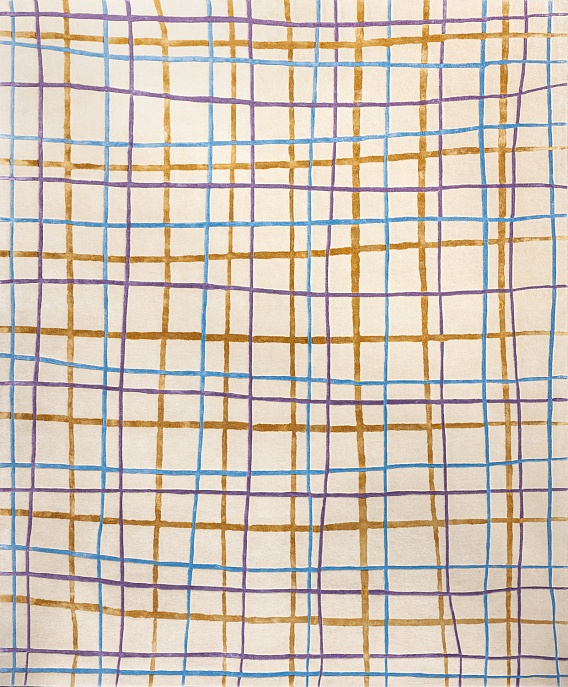 Индийский ковер из шерсти, арт-шёлка и хлопка «Art de Vivre by DETALI» design Elizaveta Popova «SANDBOX»