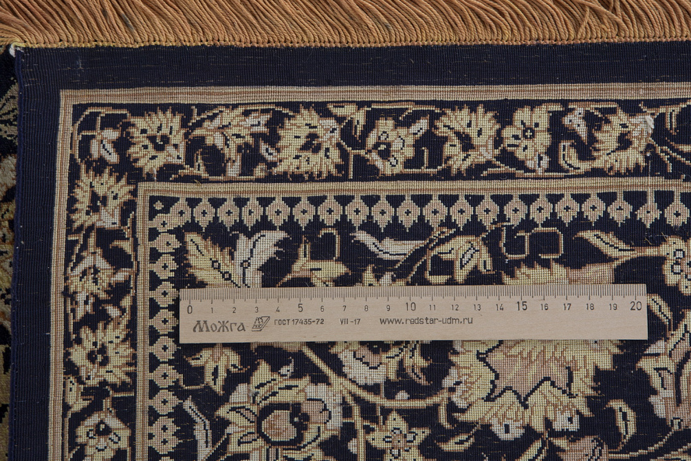 Иранский ковёр из шёлка «GHOUM-SEIDE» 799-33-IR