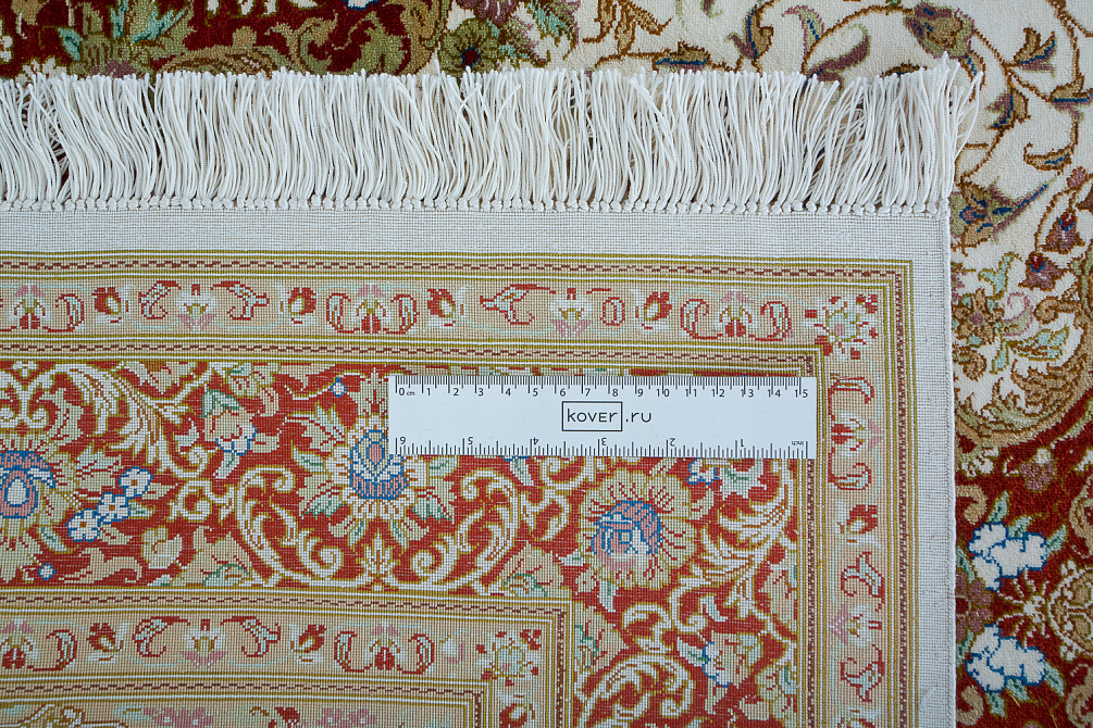 Иранский ковёр из шёлка «QOM» 13-7020/S-IR