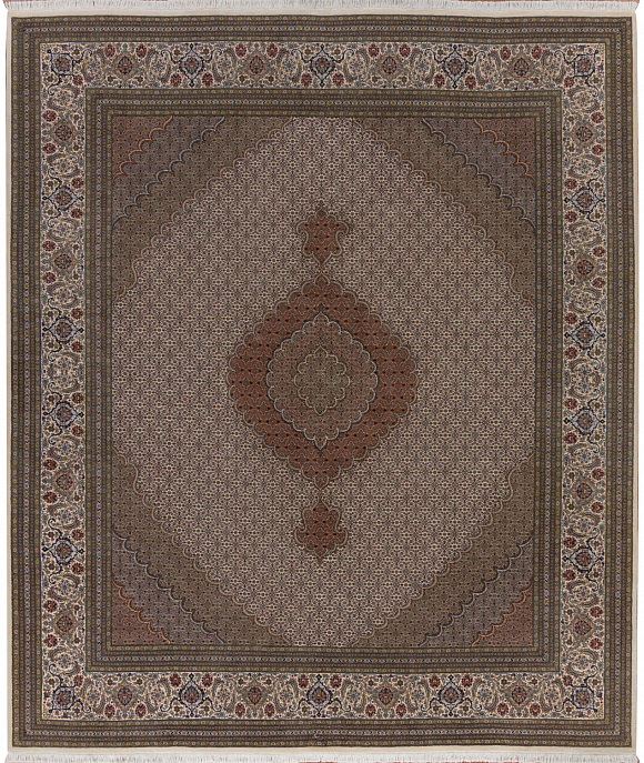 Иранский ковер из шерсти и шёлка «TABRIZ MAHI» 900-5427-IR