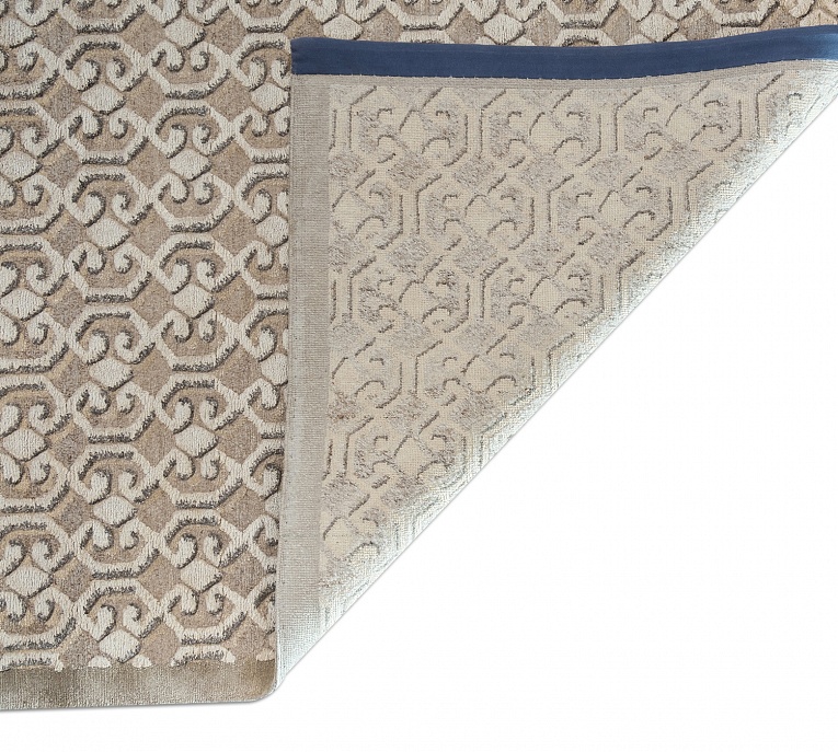 Непальский ковер из шерсти и шёлка «ART DECO RUGS» CASABLANCA#90051(90349) 4