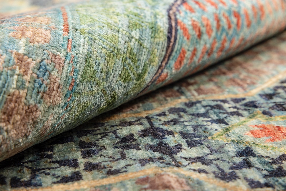 Пакистанский ковер из шерсти «MAMELUK» 233301-GREY-GREY