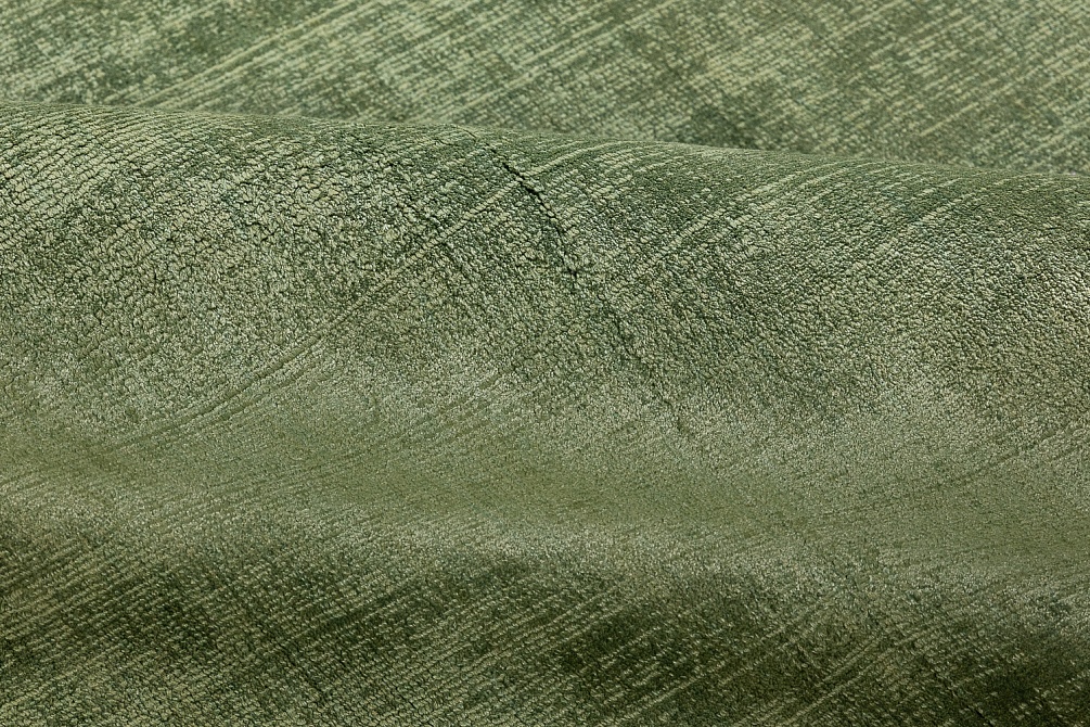 Индийский ковер из арт-шёлка и хлопка «CROSS SPEСIAL» B105-OLIVE 4