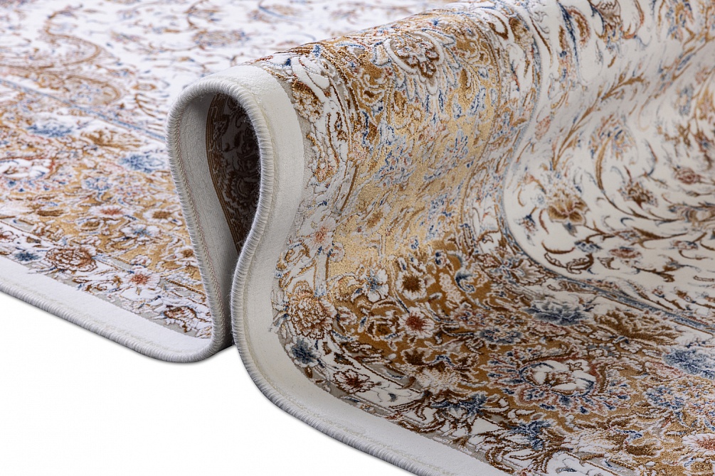 Иранский ковер из вискозы и акрила «Miras Collection» 1200-Cream 7