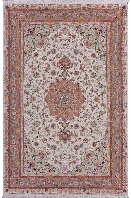 Иранский ковер из шерсти и шёлка «TABRIZ SHIRFAR» 801-3777-IR 1