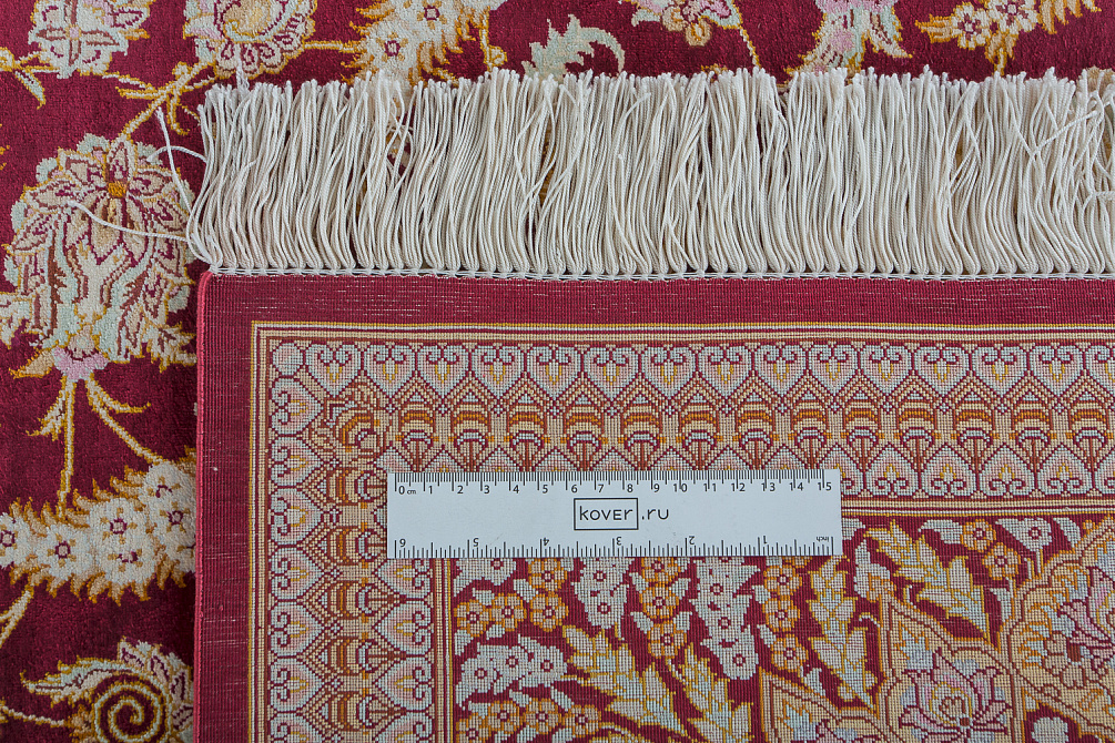 Иранский ковёр из шёлка «QUM MM IR» 14-101-IR