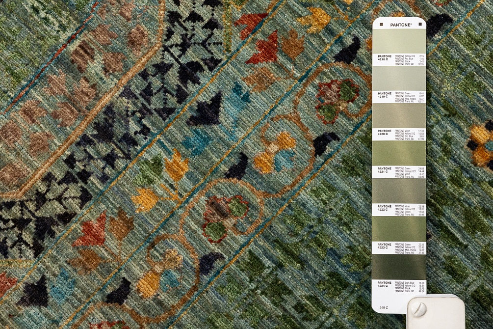 Пакистанский ковер из шерсти «MAMELUK» 233301-GREY-GREY