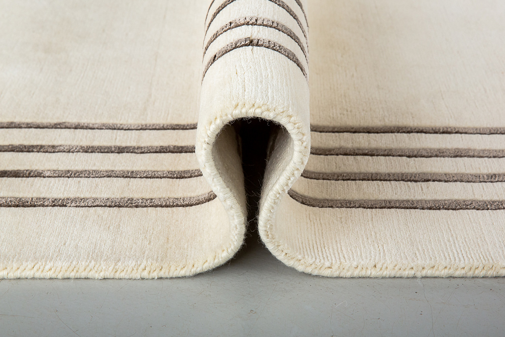 Индийский ковёр из шерсти и арт-шёлка «RUSSEL SQUARE» BRAID-COL-3