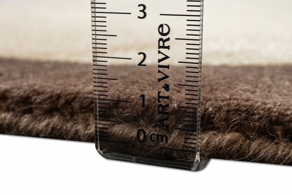 Индийский ковер из шерсти, шёлка и эвкалиптового шёлка «TECTONIC» D1-C5