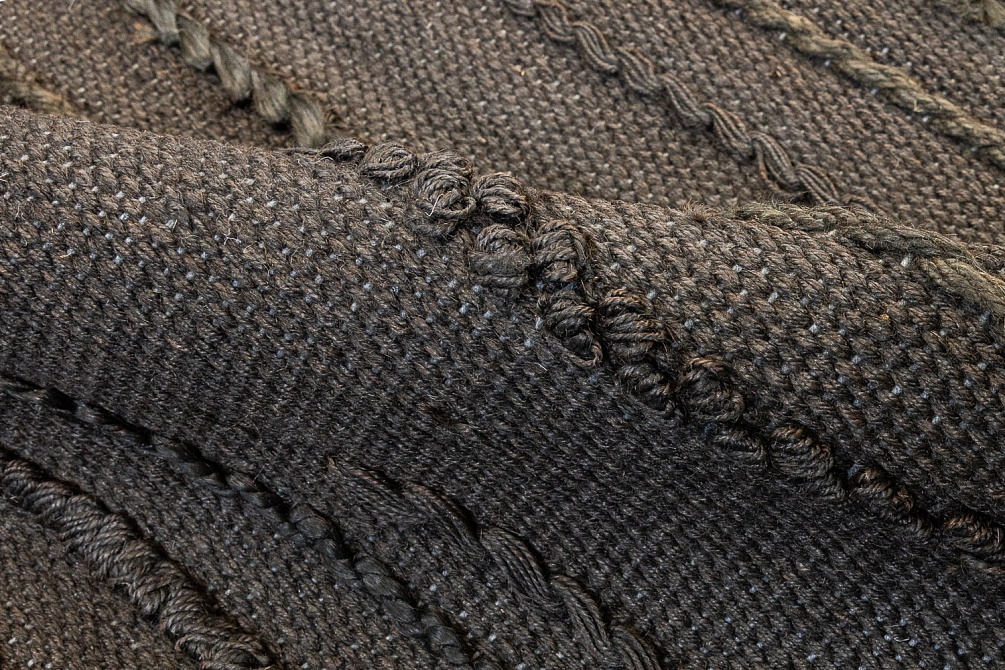 Индийский ковер из джута «JUTE MODERN» CHAMPAGNE-CHARCOAL-2 3
