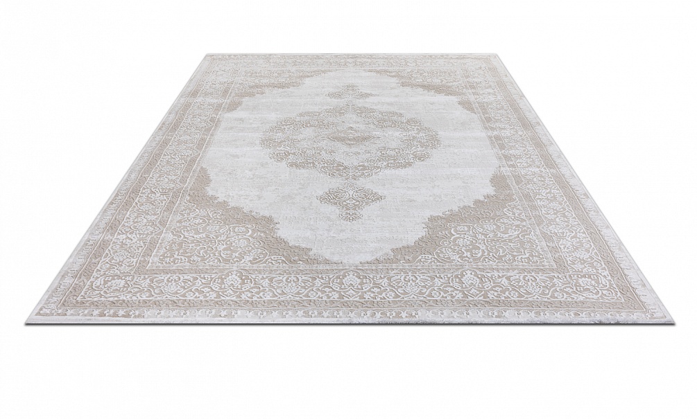 Турецкий ковер из полипропилена и полиэстера «PORTFOLIO» 05418A-CRE-BGE