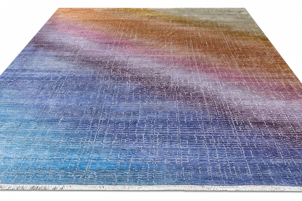 Индийский ковер из шерсти и шёлка «WEST HOLLYWOOD» PJ2907-MULTI