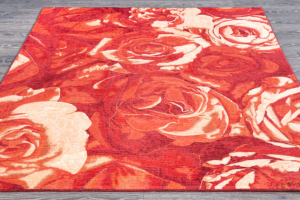 Бельгийский ковер из вискозы, акрила и хлопка «ELEGANT TAPESTRY» CYPRUS-RED