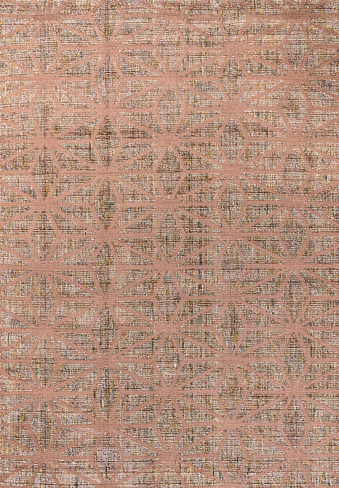 Индийский ковер из шерсти и арт-шёлка «KONARK» 2021079-BRONZE