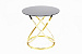 Кофейный столик Glossy Sphere Gold