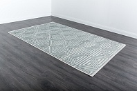 Непальский ковер из шерсти и шёлка «ART DECO RUGS» 147312-35-BLEACH-WHT SM-3 3