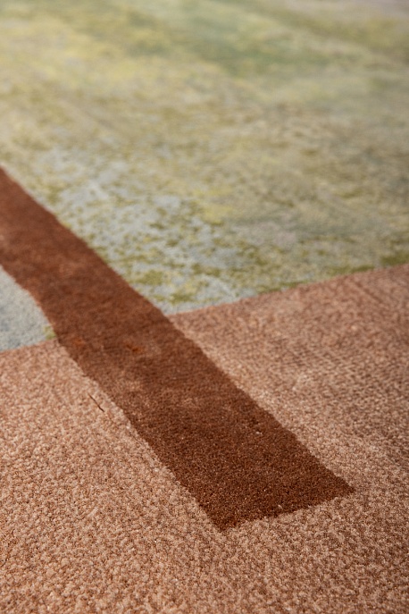 Индийский ковер из бамбукового шёлка, шерсти и хлопка «CHAOS THEORY» ESK369-CGREY-LTWIST 6