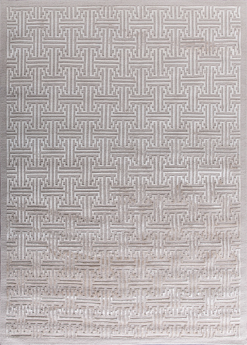 Непальский ковер из шерсти и шёлка «ART DECO RUGS» AB233/4-BR12