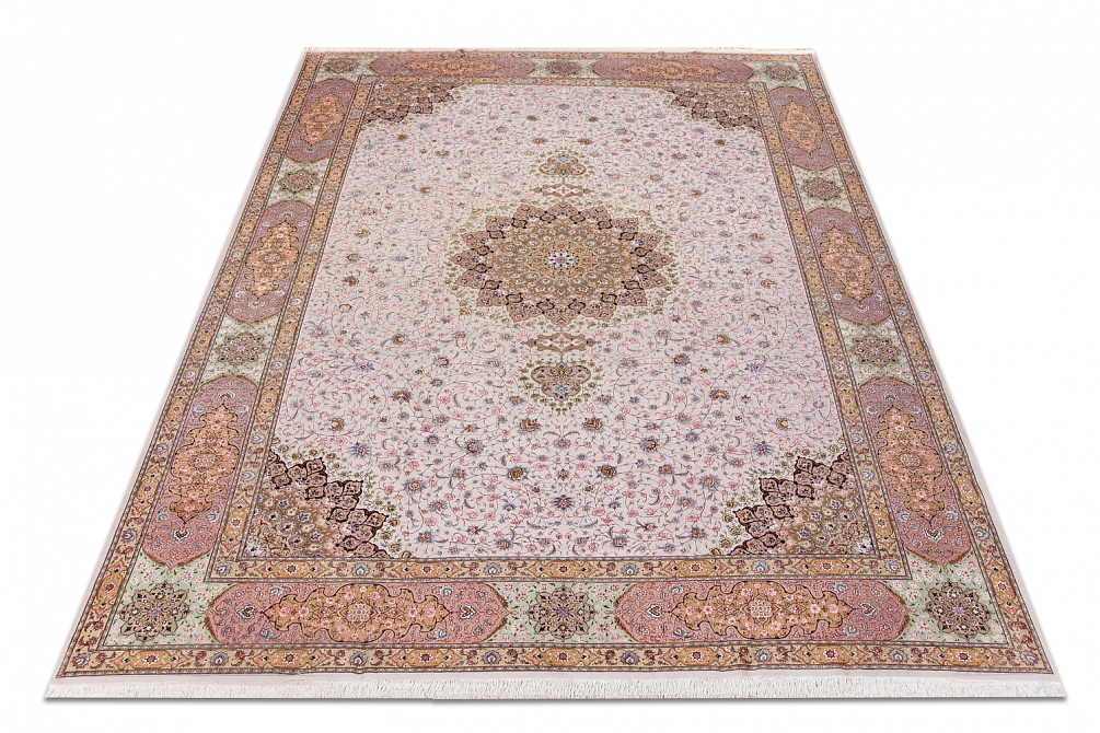 Иранский ковер из шерсти и шёлка «TABRIZ 40» 11-37-IR 2