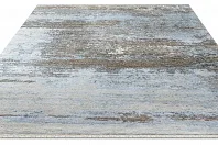 Индийский ковер из шерсти и шёлка «WEST HOLLYWOOD» PJ2103-GREY-GOLD 3