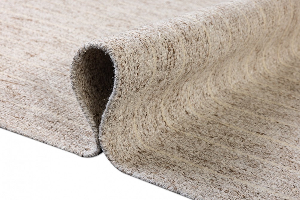 Индийский ковер из льна и шерсти «LINEN TOUCH» LT.BROWN