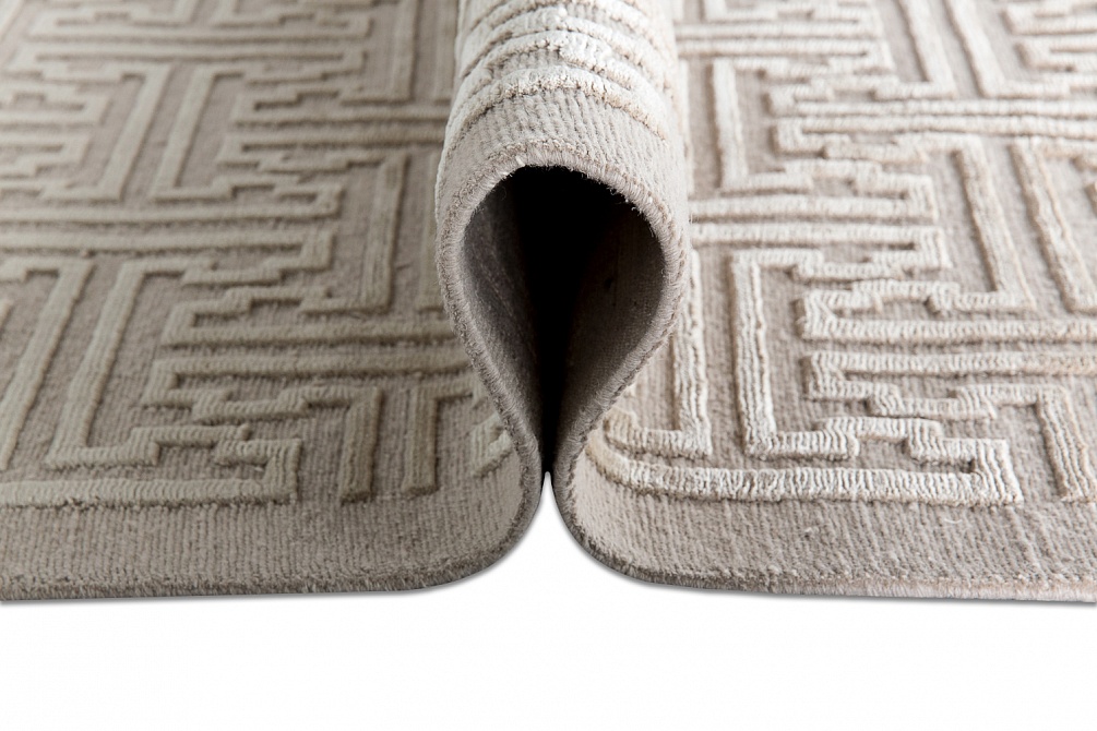 Непальский ковер из шерсти и шёлка «ART DECO RUGS» AB233/4-BR12 7