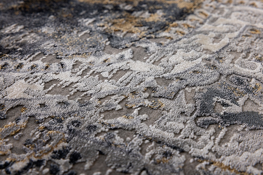 Турецкий ковер из эвкалиптового шёлка и акрила «VERSAİLLES PALACE» 5995A-LGRY-ANT 7