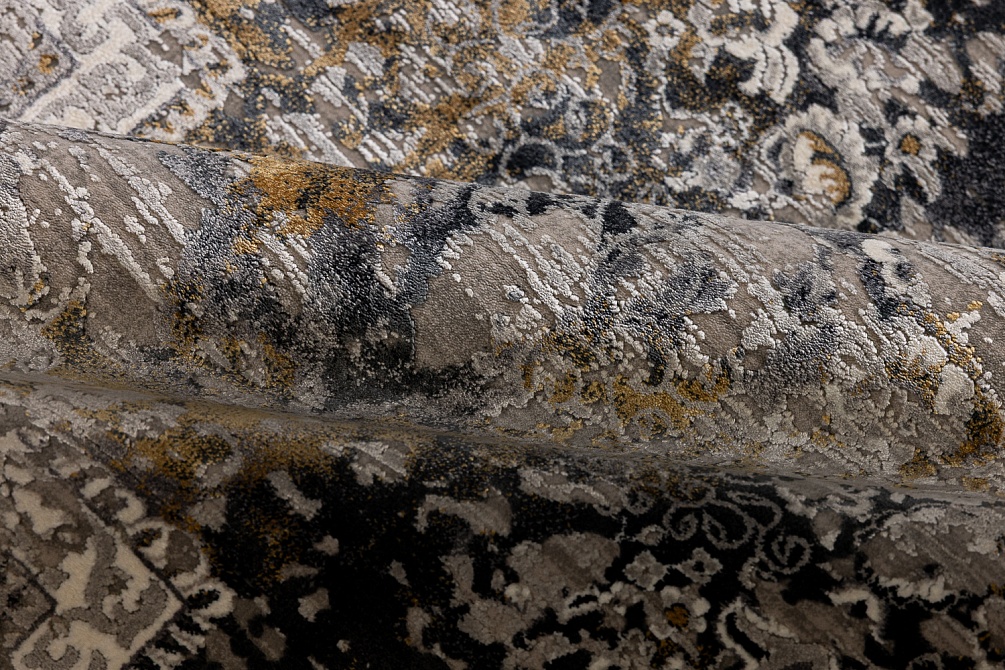 Турецкий ковер из эвкалиптового шёлка и акрила «VERSAİLLES PALACE» 5995A-LGRY-ANT 4